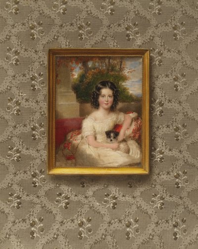 Porträt von Prinzessin Ida Schwarzenberg, geb. Prinzessin von Liechtenstein, als Kind von after Moritz Michael Daffinger