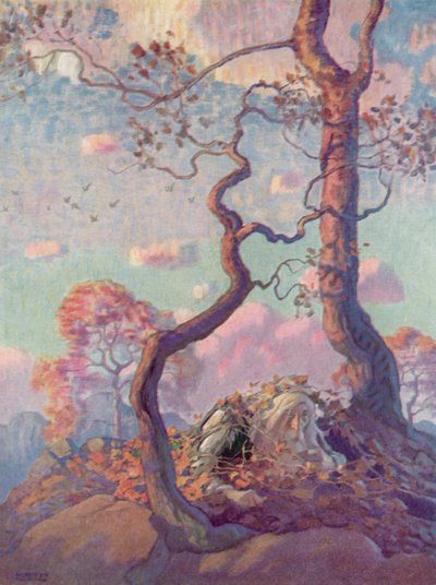 Illustration für Rip Van Winkle von after Newell Convers Wyeth