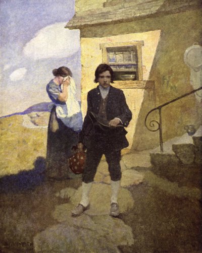 Illustration für Die Schatzinsel von after Newell Convers Wyeth