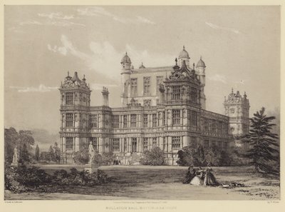 Wollaton Hall, Nottinghamshire von after Thomas Allom