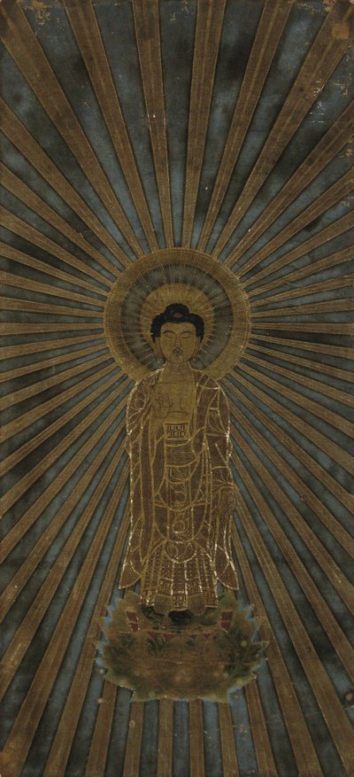 Amida manifestiert sich im Dharma-Körper der zweckmäßigen Mittel von anonymous 