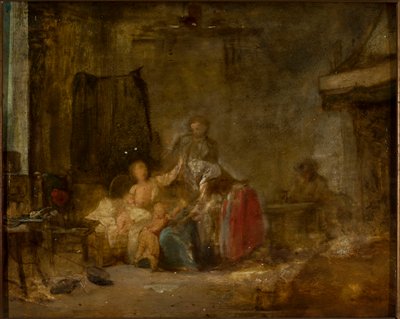 Familienszene von anonymous 