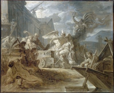 Allegorie der Stadt Paris von anonymous 