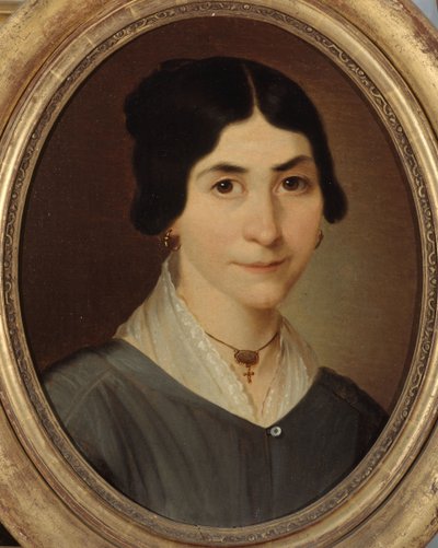 Porträt einer Frau (P2125) von anonymous 