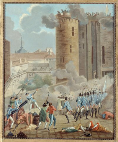 Sturm auf die Bastille, 14. Juli 1789 (P742) von anonymous 