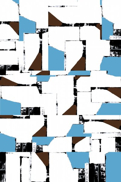 Abstrakte Geometrische Collage von cartissi