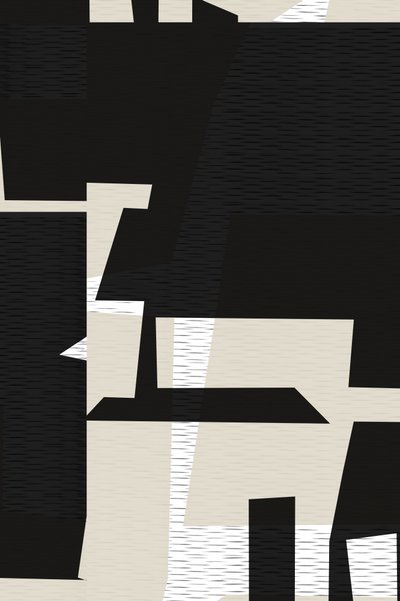 Abstrakter Geometrischer Kontrast von cartissi