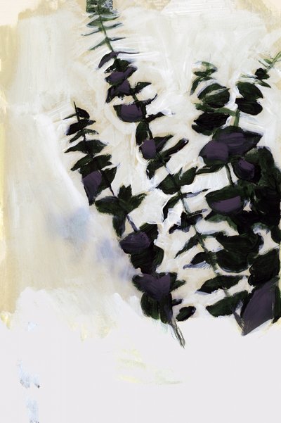 Abstraktes Violettes Laub von cartissi