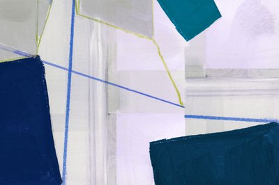 Eckige Blaue Formen von cartissi