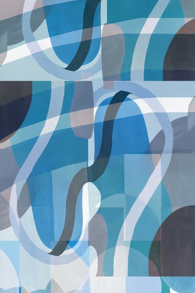 Kühle Blaue Abstraktion von cartissi
