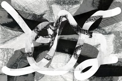 Dynamische Monochrome Striche von cartissi