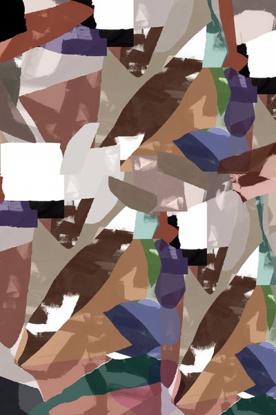 Erdige abstrakte Formen von cartissi