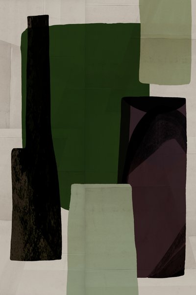 Geometrische Farbblöcke von cartissi