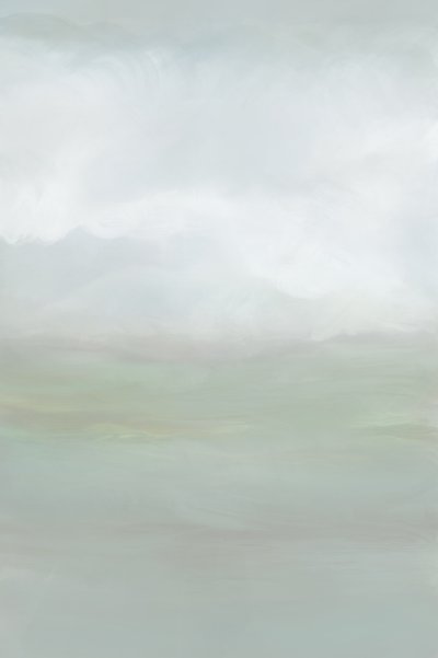 Nebelige Gelassene Landschaft von cartissi