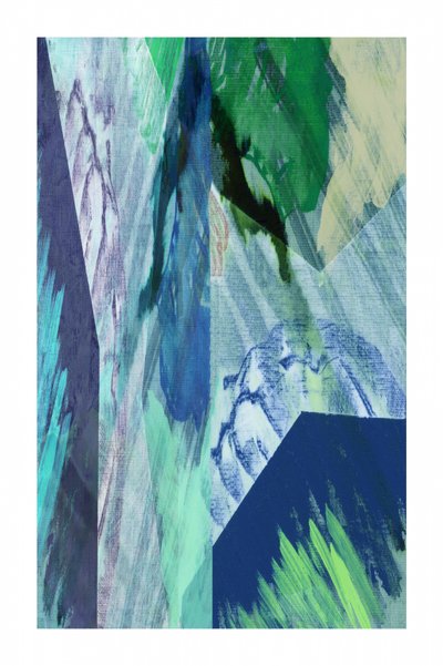 Moderne abstrakte Landschaft von cartissi