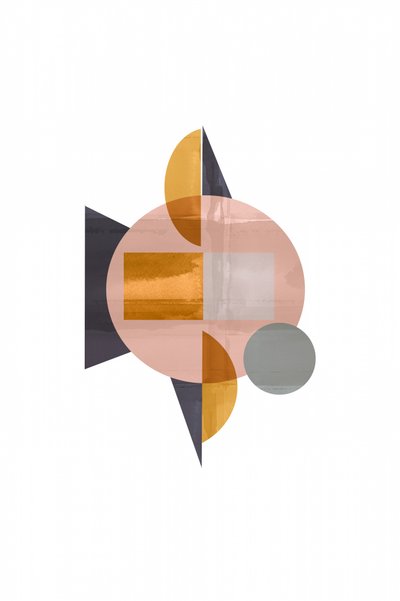 Moderne geometrische Röte von cartissi