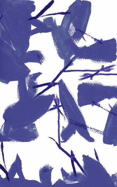 Moderner Indigo-Fluss von cartissi