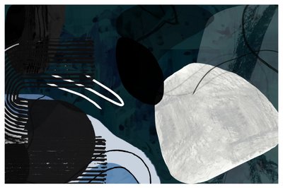 Moderne organische Abstraktion von cartissi