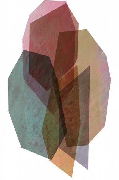 Gedämpfte Geometrische Schichten von cartissi