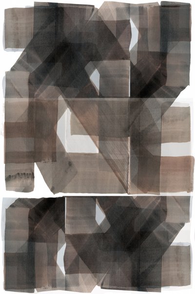 Gedämpfte geometrische Schichten von cartissi