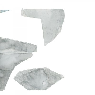 Gedämpfte Aquarellformen von cartissi