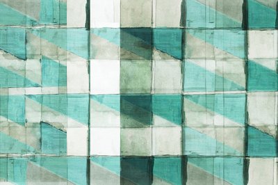 Teal-geometrische Blöcke von cartissi