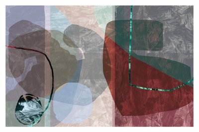 Transparente Abstrakte Schichten von cartissi