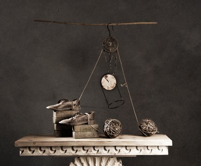 Vintage Zeitbalance von chenyi wang