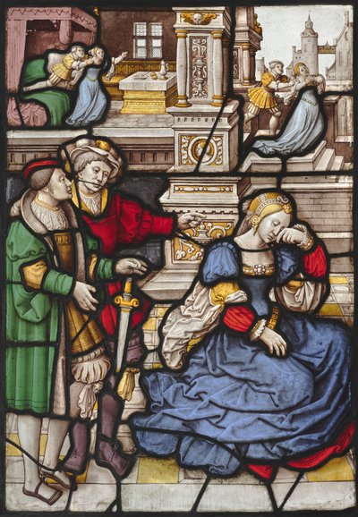Die Geschichte von Lucretia von circle of Master of the "Kanis Triptych"