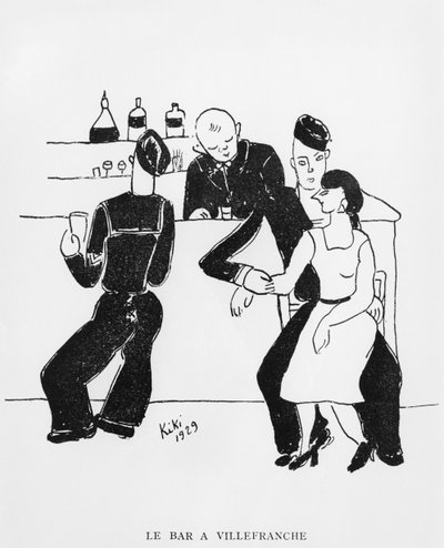 Bar in Villefranche, Illustration aus 