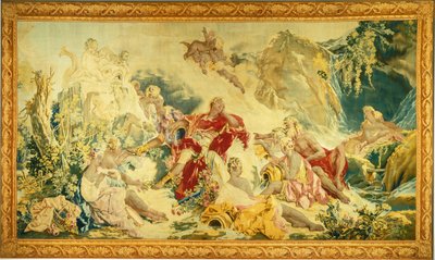 Traum von Rinaldo von design and cartoon by François Boucher; woven under the direction of Jean Baptiste Oudry and Nicolas Besnier at
