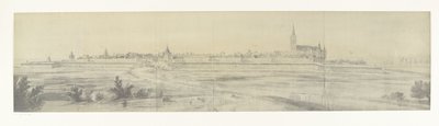 Ansicht von Elburg, 1672 von frères Moreau