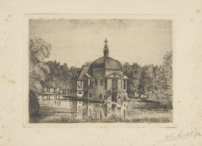 Blick auf Trompenburgh von jonkheer Barthold Willem Floris van Riemsdijk
