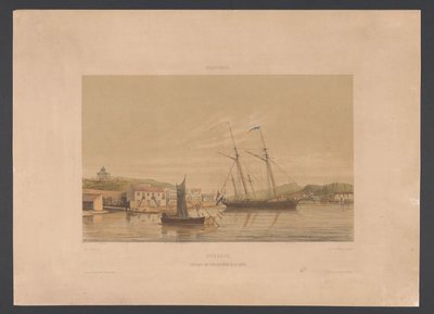 Hafen von Willemstad von jonkheer Jacob Eduard van Heemskerck