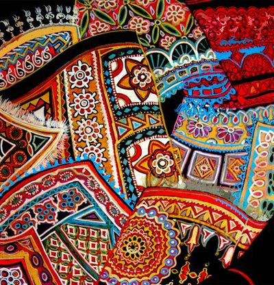 Orientalische Fächer von linda arthurs