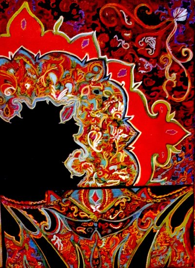 Schottischer Schal, 2015 von linda arthurs