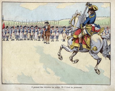 Napoleon wird zum Kommandeur der französischen Armee in Italien ernannt - 1796 - Napoleon wird zum Kommandeur der französischen Armee in Italien ernannt, 23. Februar von pseudonym for Onfray de Breville Jacques Job
