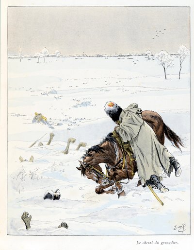 Illustration aus dem Buch „A la gloire des betes“ Text von A. Fabre, Zeichnungen von Jacques Marie Gaston Onfray de Breville dit JOB von pseudonym for Onfray de Breville Job