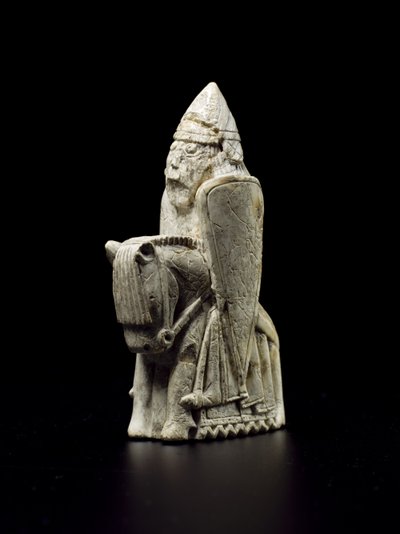 Lewis-Schachfigur - Ritter von school Scandinavian