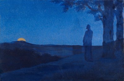 Die Einsamkeit Christi, 1897 von Alphonse Osbert
