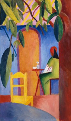 Turkisches Cafe Von August Macke Als Kunstdruck 1243