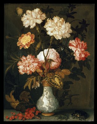 Eine Vase von Blumen von Balthasar van der Ast