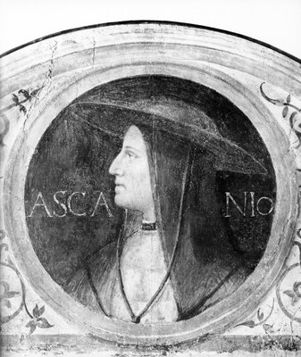 Porträt von Kardinal Ascanio Sforza von Bernardino Luini