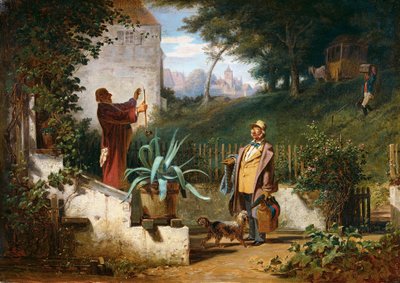 Die Jugendfreunde von Carl Spitzweg