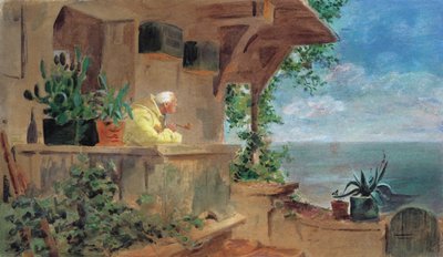 Der Ausguck von Carl Spitzweg