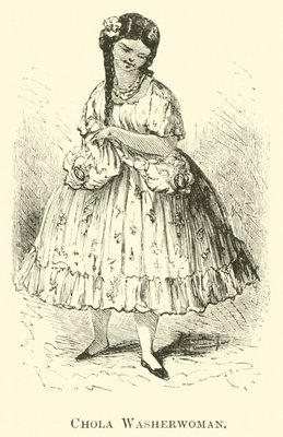 Chola Washerwoman von Edouard Riou