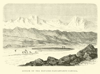 Quelle des Mapacho-Paucartampu-Camisia von Edouard Riou