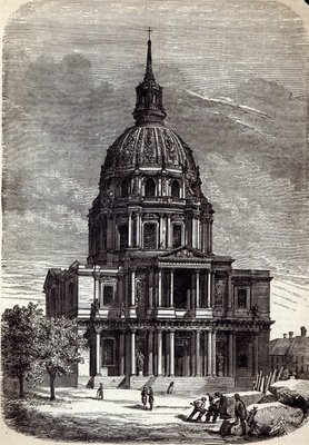 Kirche Der Invaliden Mit Dem Grab Von Napoleon Paris 45224