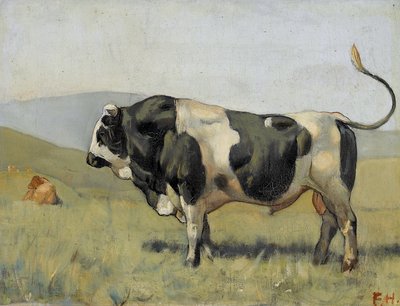 Freiburger Stier von Ferdinand Hodler