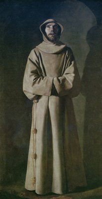 St. Francis (1181-1226) 1645-1664 von Francisco de Zurbaran
